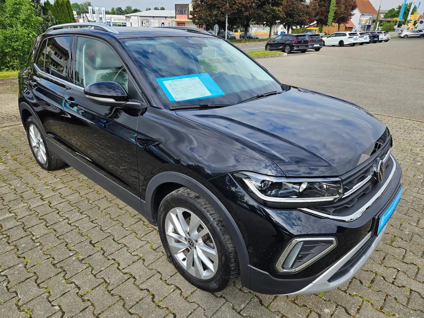 Volkswagen T-Cross Style 1.0 TSI DSG LED AHK Bluetooth Navi Schwarz - 2
