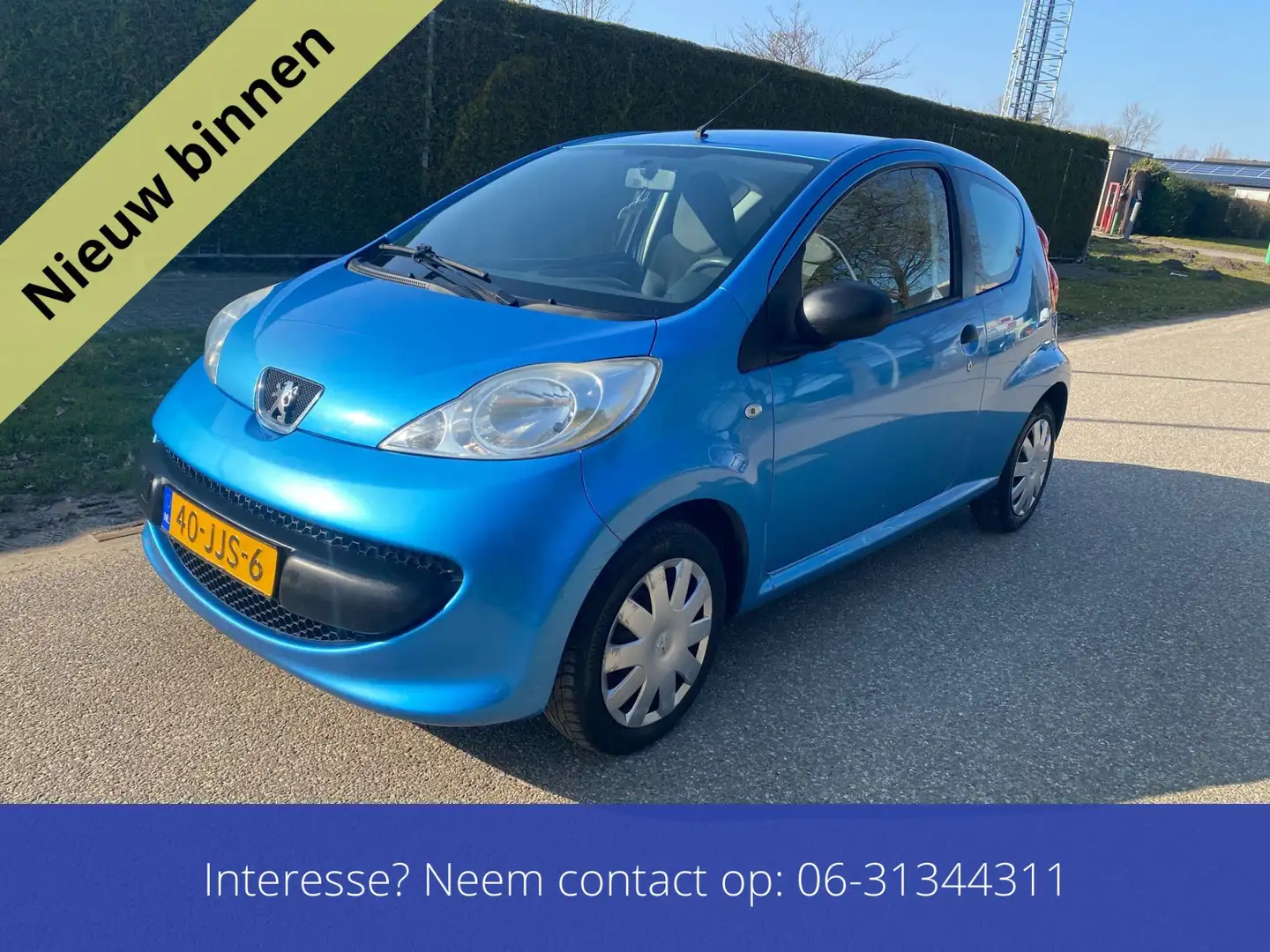 Peugeot 107 1.0-12V XR Nieuwe Apk Blauw - 1