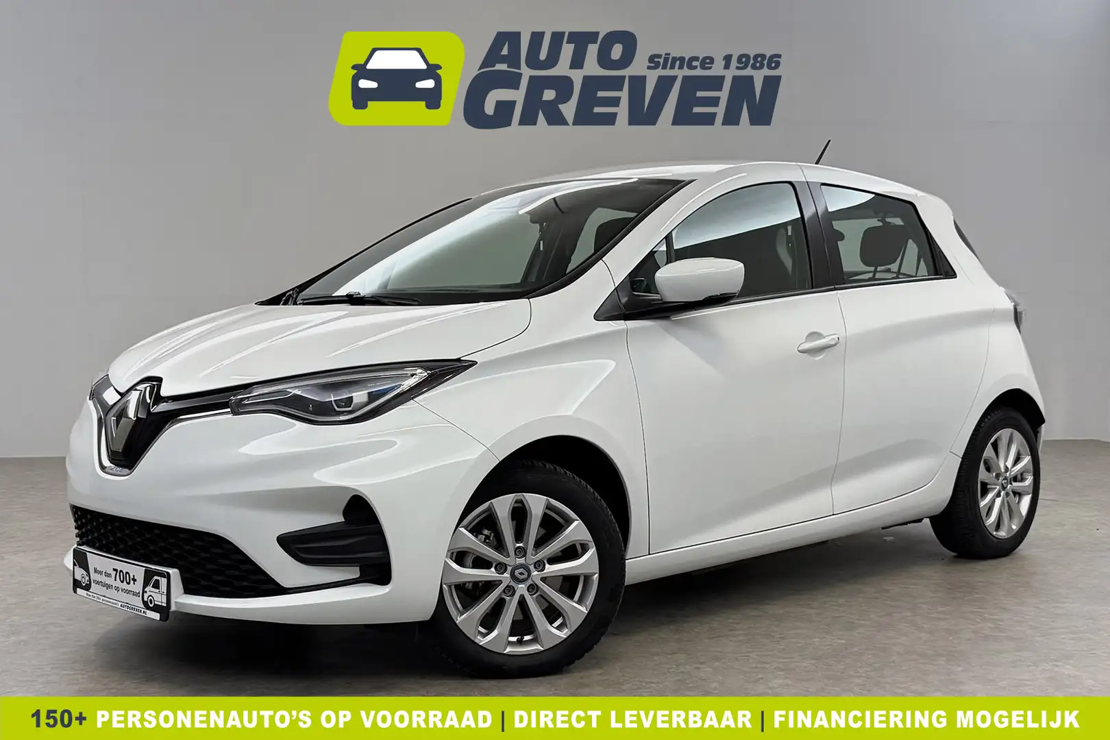 Renault ZOE 52 kWh EXPERIENCE Limousine Huur-Accu LED Carplay Wit - 1
