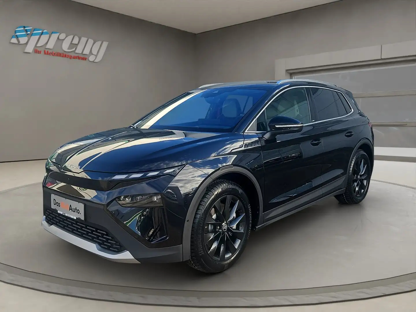 Skoda Elroq 85 Lodge - nur € 46.599,-** Schwarz - 1
