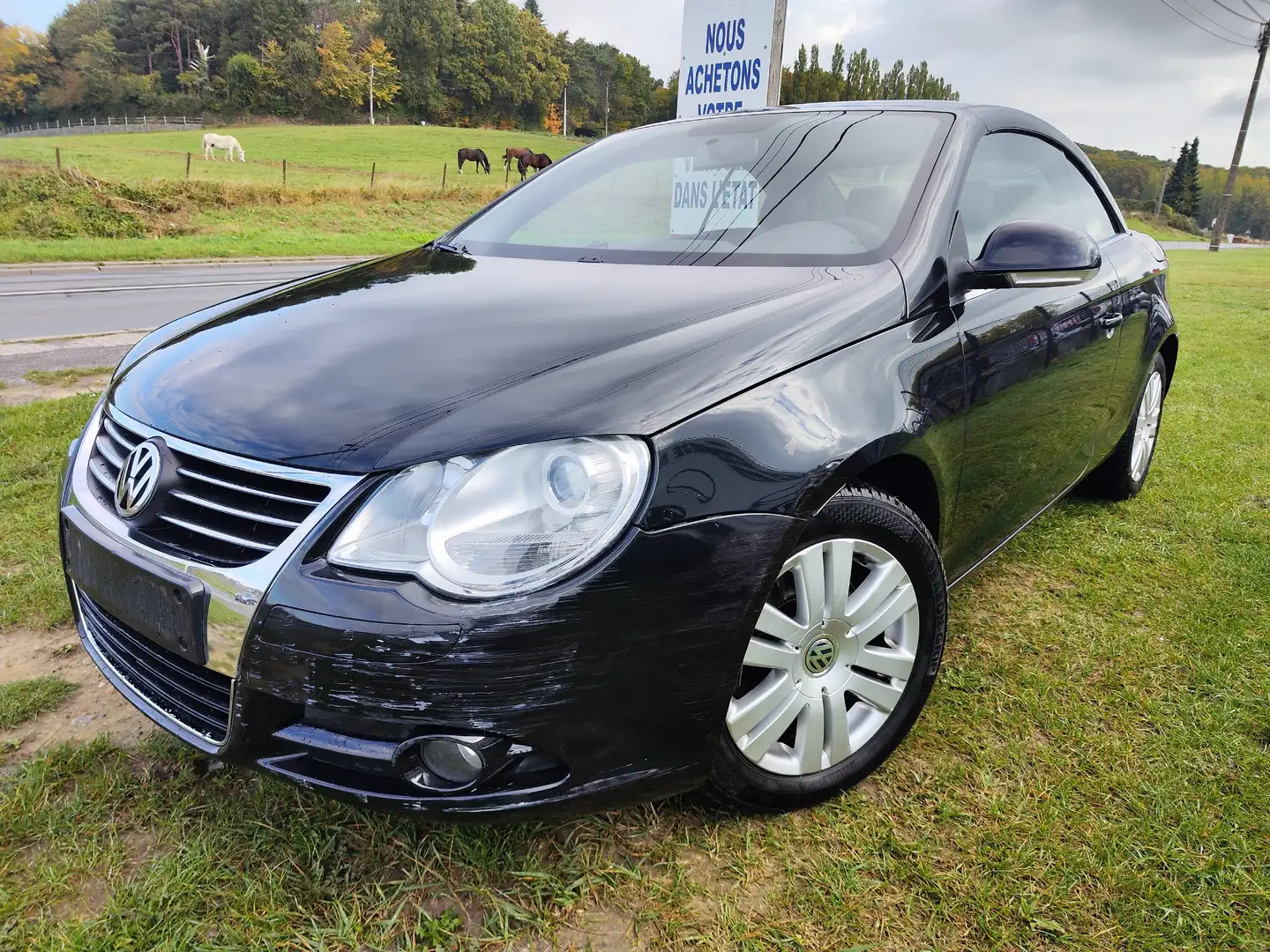 Volkswagen Eos Eos 2.0 CR TDi DPF Noir - 1