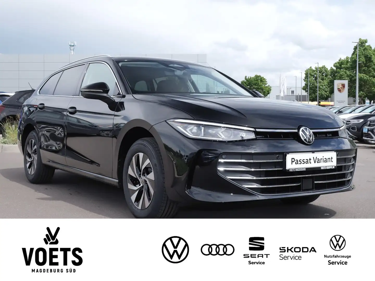 Volkswagen Passat Business 2,0 l TDI SCR DSG AHK+Matrix-LED Schwarz - 2