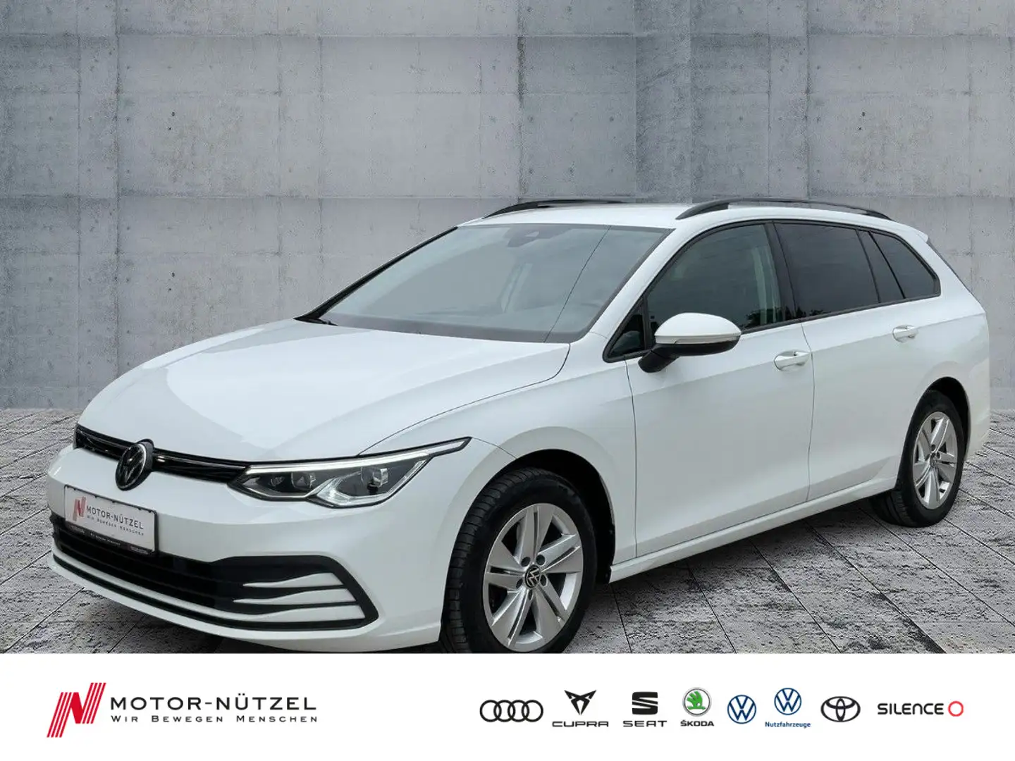 Volkswagen Golf Variant Golf VIII Variant 2.0 TDI DSG LIFE LEDp+NAV+ergo Weiß - 1