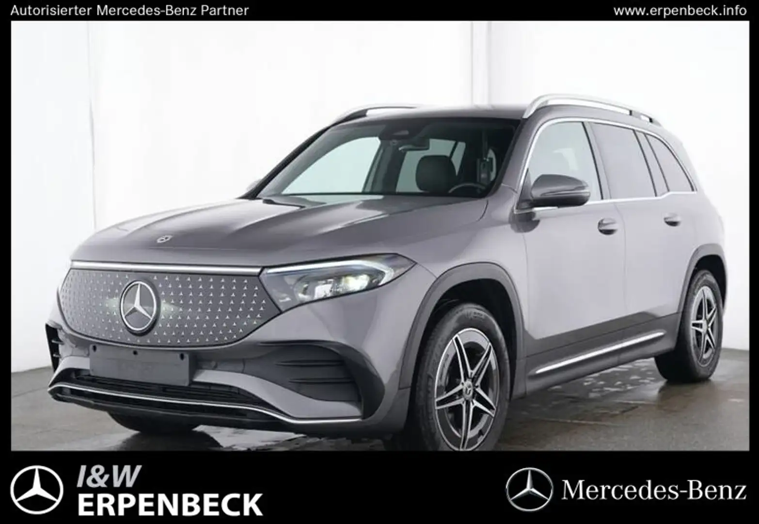 Mercedes-Benz EQB 300 EQB 300 4MATIC AMG Line AHK Distronic MBUX Gris - 1