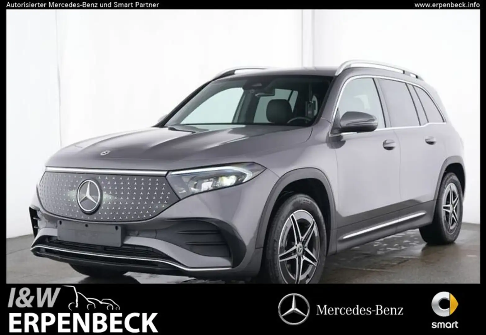 Mercedes-Benz EQB 300 EQB 300 4MATIC AMG Line AHK Distronic MBUX Gris - 1