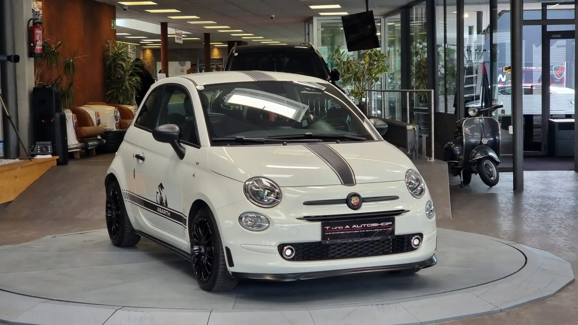 Fiat 500 1-Hand Abart Optik *Wenig KM*Ab:149 Euro€ Wit - 2