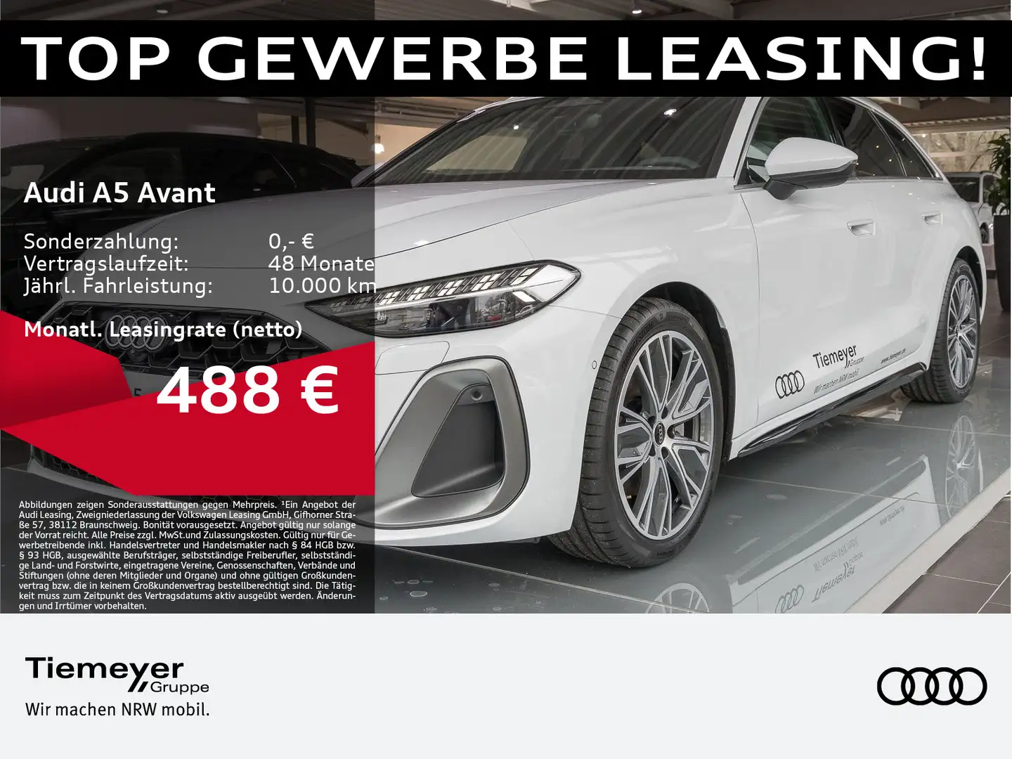Audi A5 40 TFSI S LINE TECH EXPERIENCE PLUS LED Weiß - 1