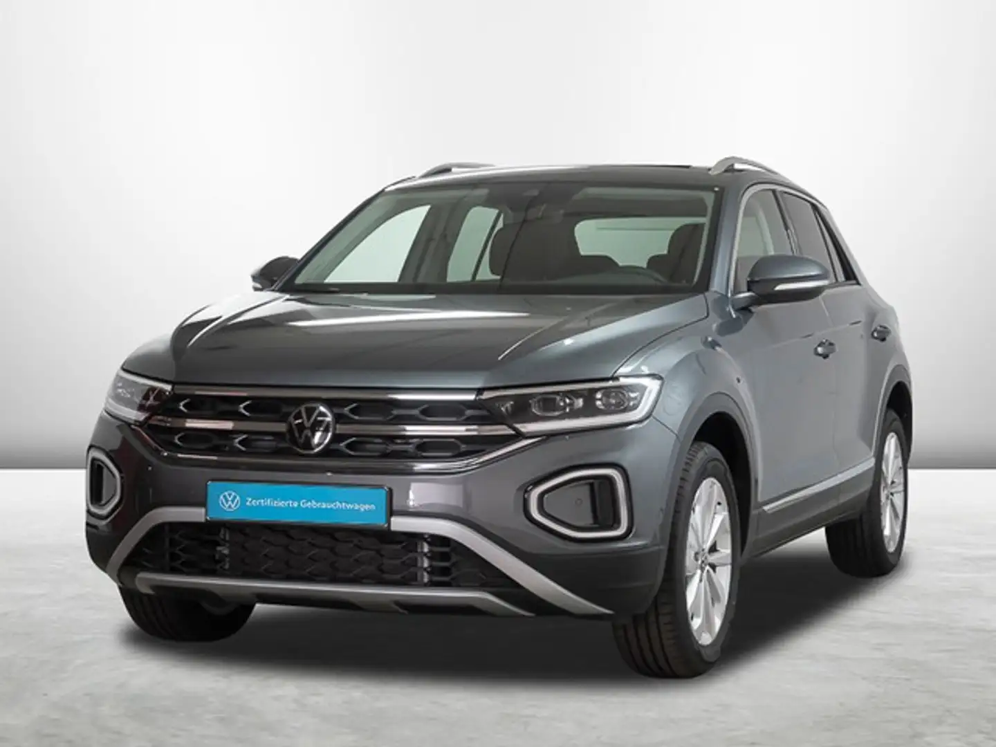 Volkswagen T-Roc 1.5 TSI DSG Style STHZNG LED AHK NAVI Grau - 2