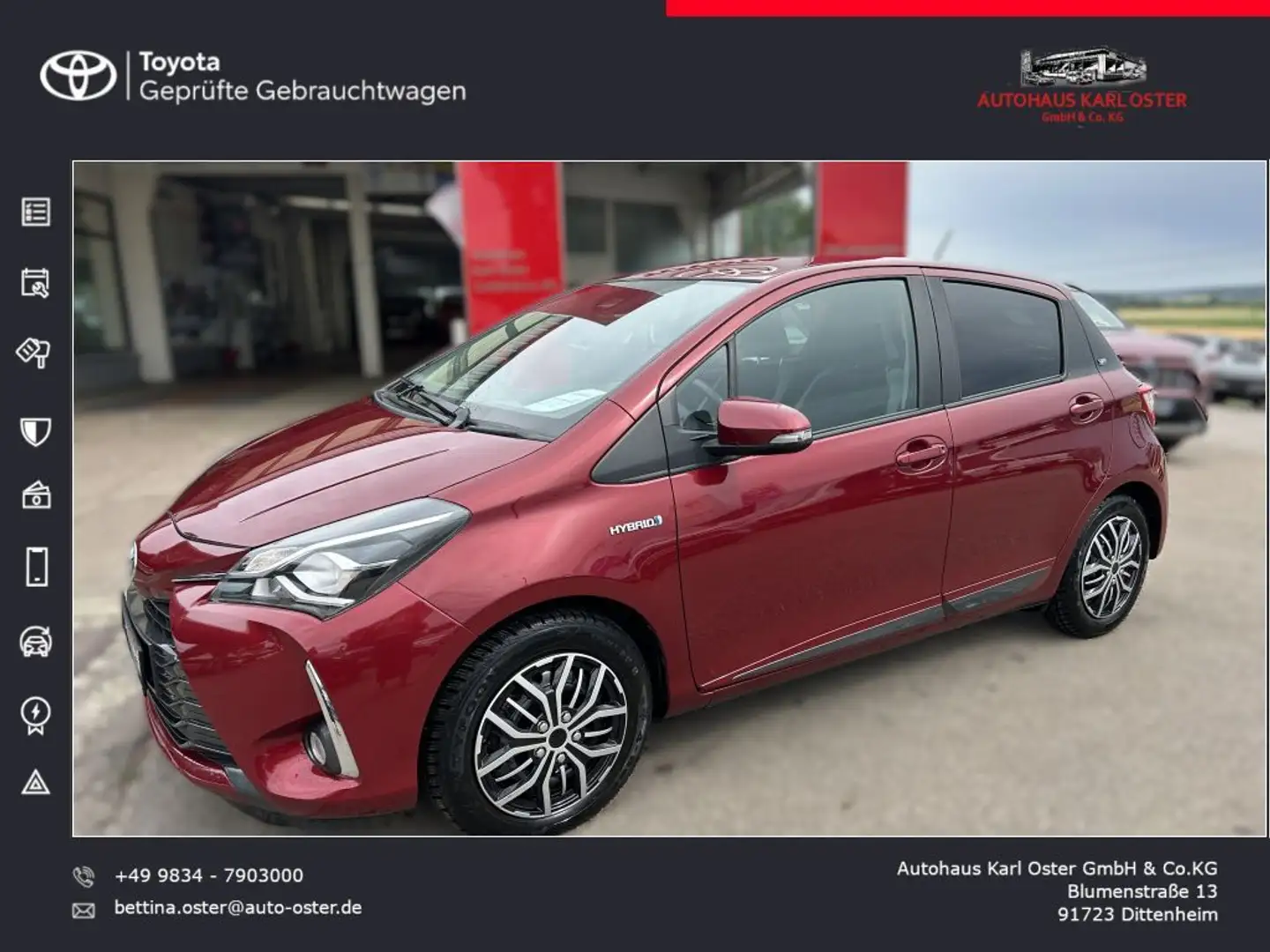 Toyota Yaris Hybrid 1.5 VVT-i Y20 Club - 1