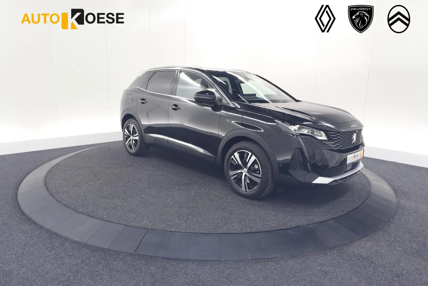 Peugeot 3008 1.2 Hybrid 136 GT | 360 Camera | Adaptieve Cruise Noir - 1