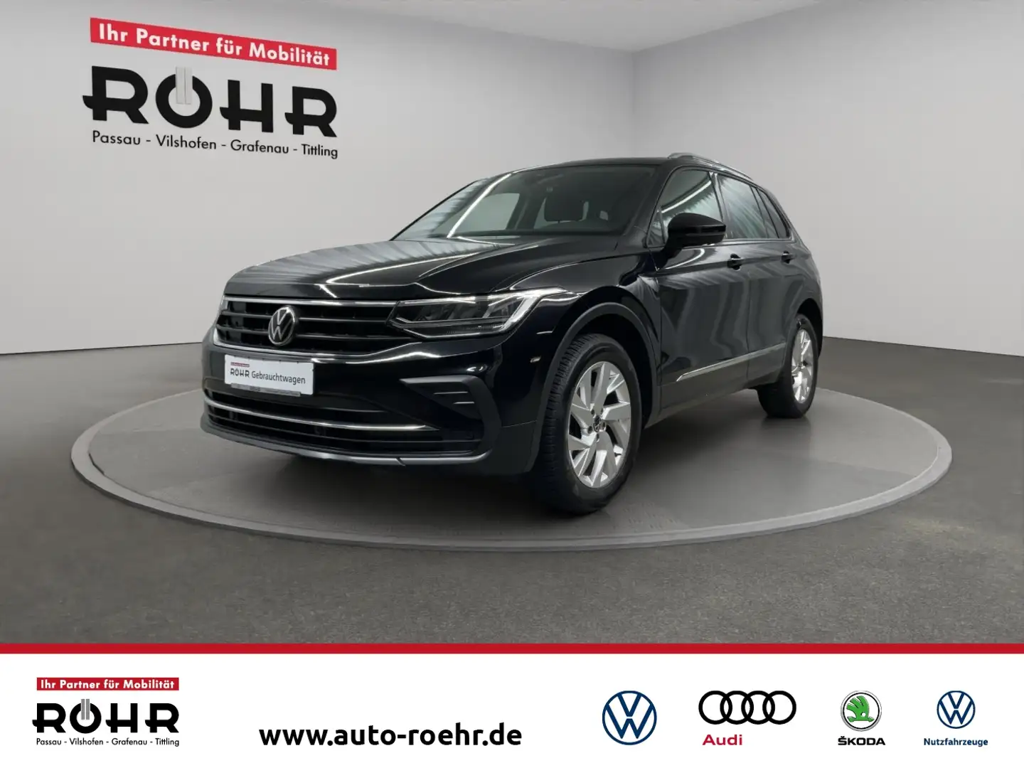 Volkswagen Tiguan Life (Navi.AHK.Sitzheizung) 2.0 TDI 4M DSG Noir - 1