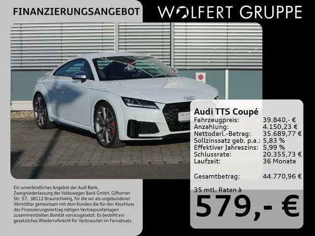 Audi TTS quattro S tronic B&O*CARPLAY*MATRIX*RF