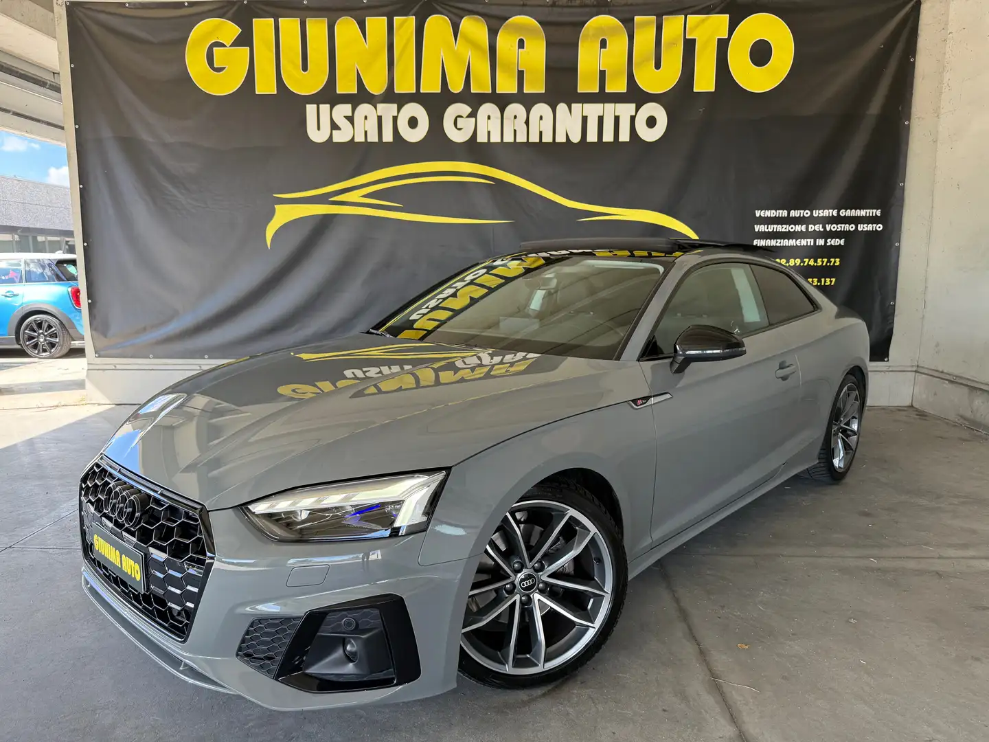 Audi A5 UNICO PROPRIETARIO 35 2.0 tdi S-Line S-Tronic Grigio - 1