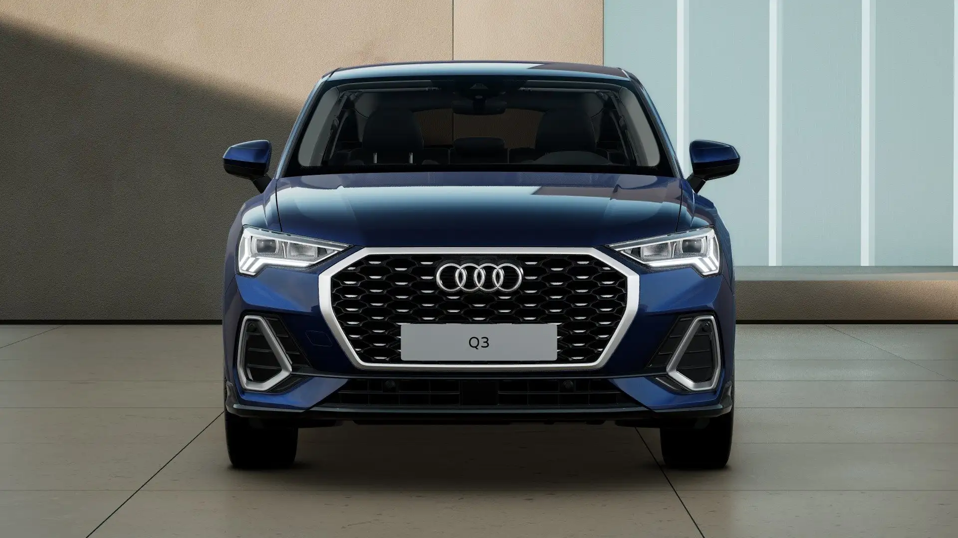 Audi Q3 Sportback 35 TFSI S line LED NAVI AHK 360° Blau - 2