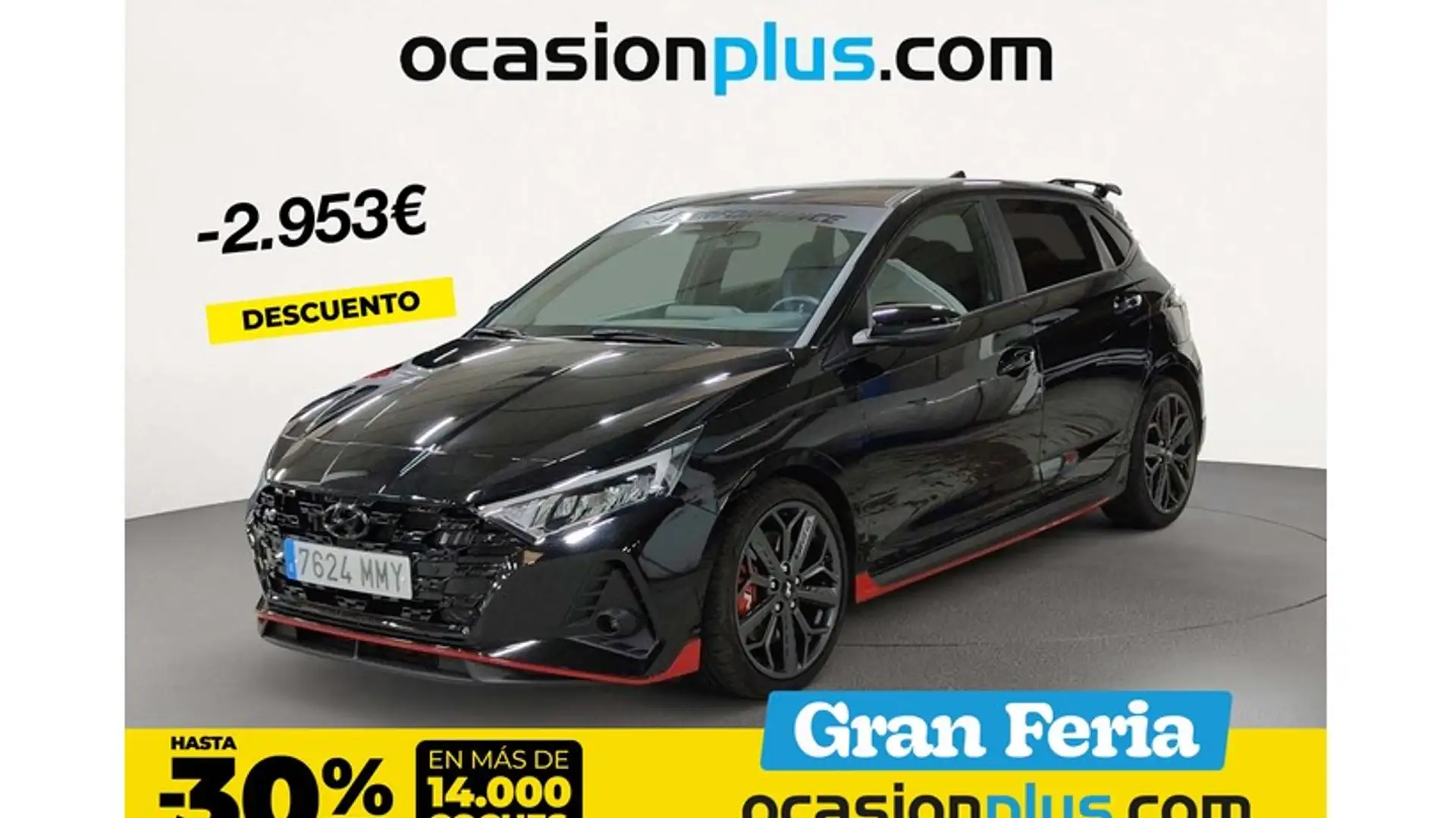 Hyundai i20 1.6 TGDI N Copa 204 Zwart - 1