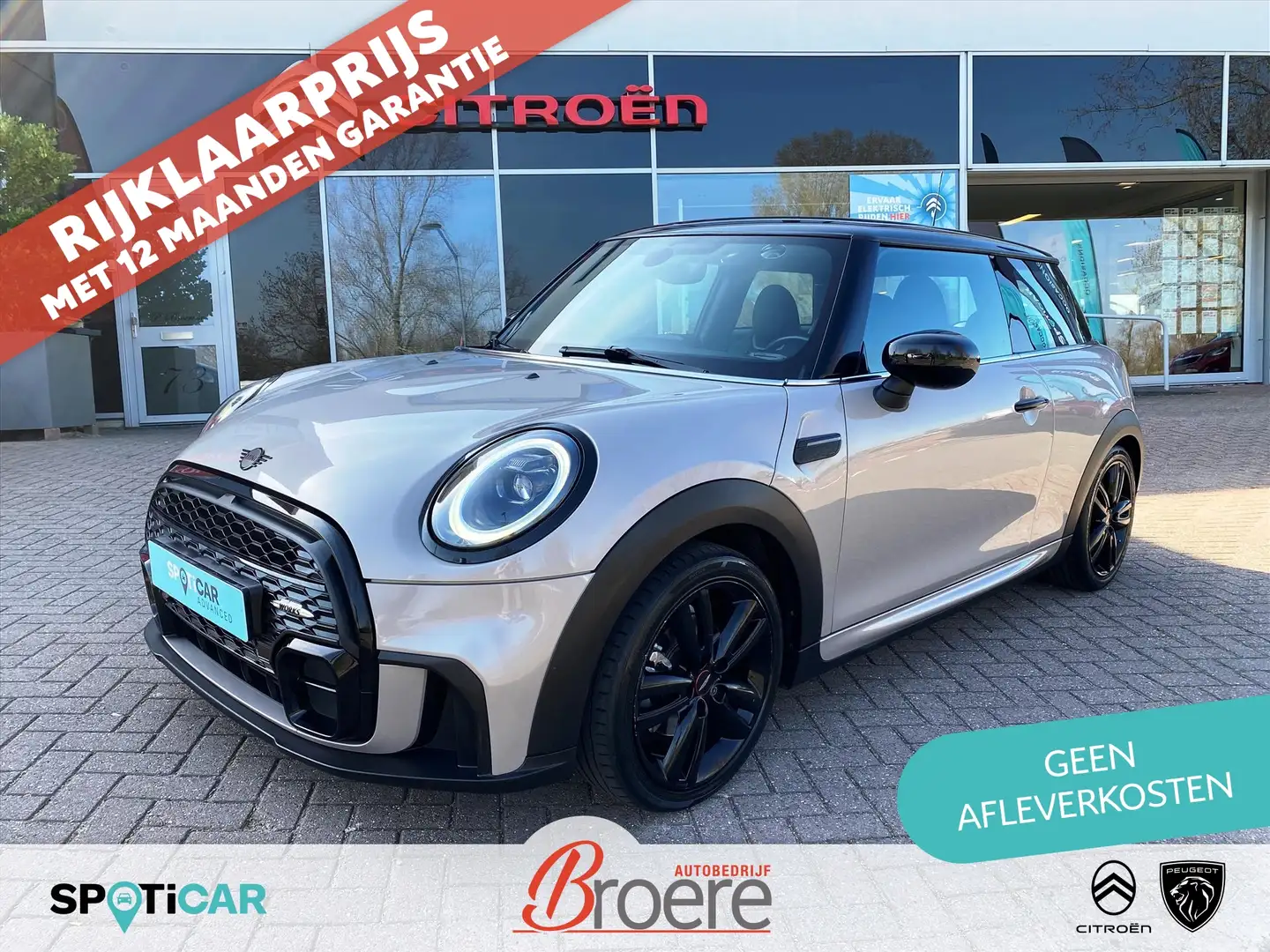 MINI Cooper Mini 3-Deurs (f56) 1.5 136pk John Cooper Works 3 d Grijs - 1