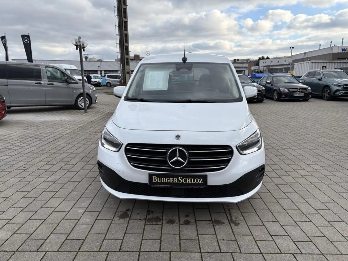 Mercedes-Benz Classe T T 160 d STYLE 5-Sitze Klima AHK 1.5t. Kamera Sitzh Blanc - 2