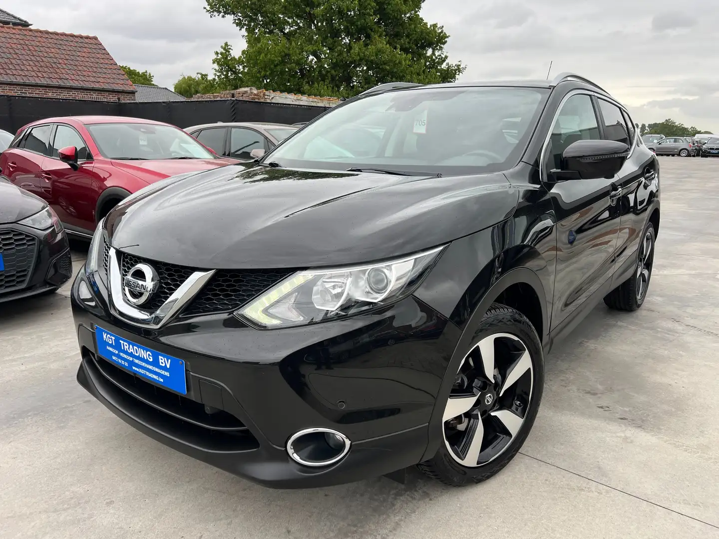 Nissan Qashqai 1.2i 115PK NAVIGATIE 360 CAMERA PANO-DAK DAB PDC Noir - 1