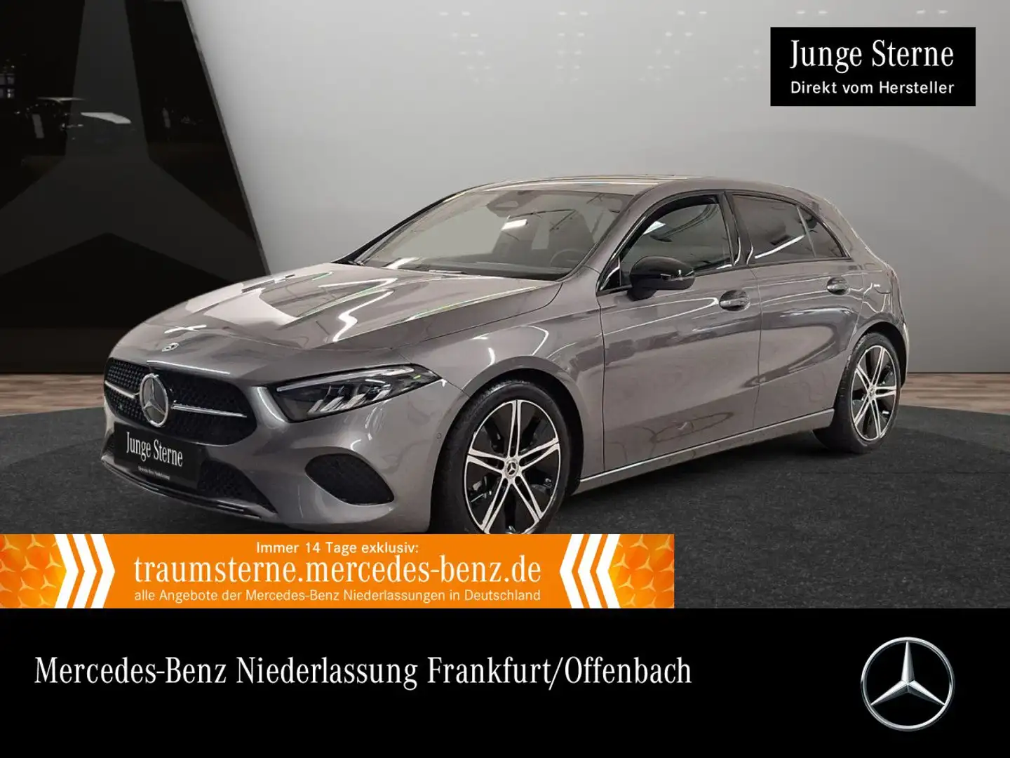 Mercedes-Benz A 180 PROGRESSIVE+NIGHT+LED+STHZG+KAMERA+7G Grau - 1