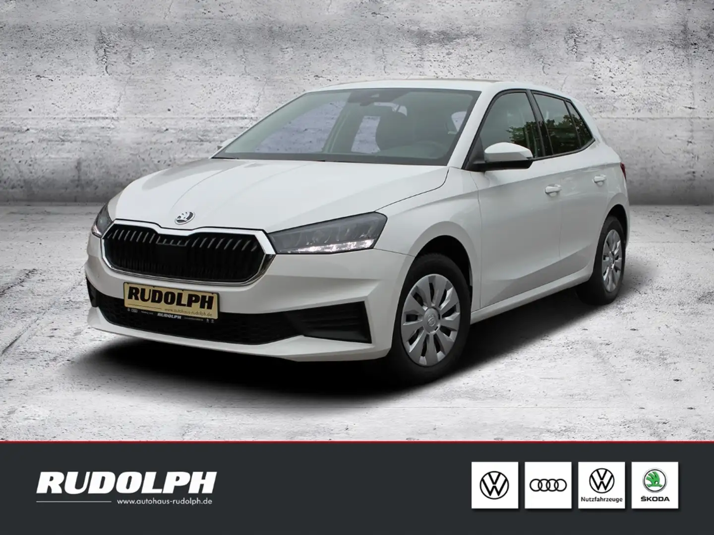 Skoda Fabia 1.0 MPI Active LED Klima Gar. Scheckheft Weiß - 1