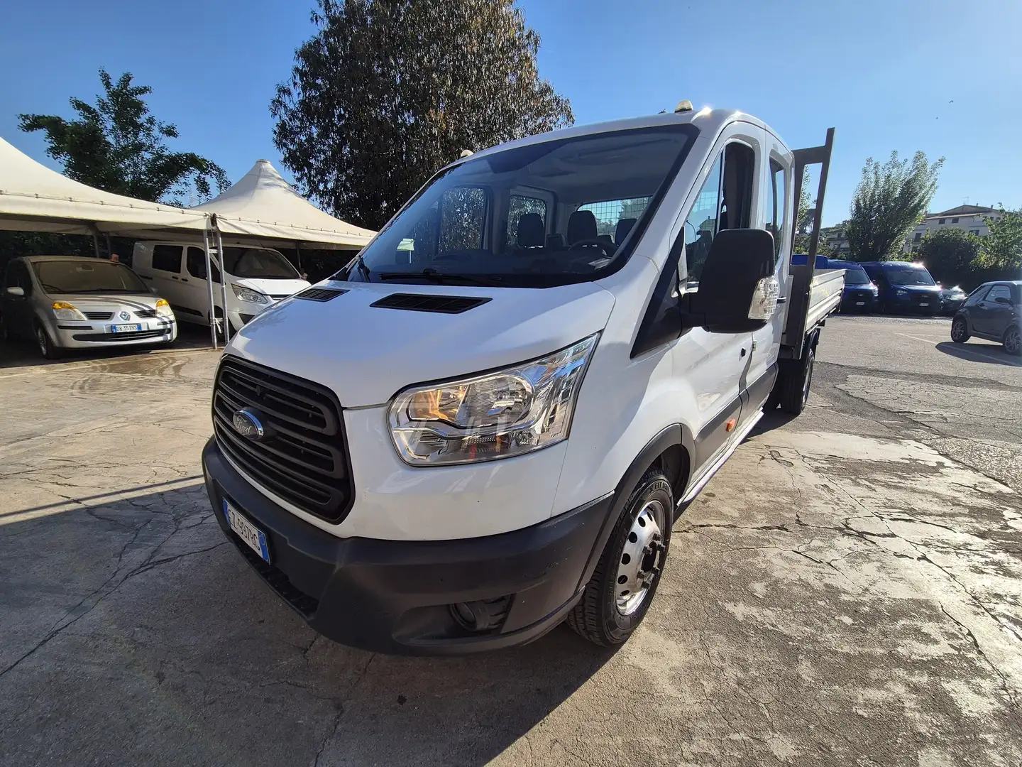 Ford Transit 350 PL-DC-RG RWD 2.2 TDCi 125Cv Weiß - 1
