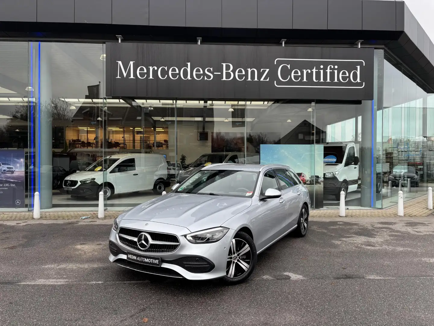 Mercedes-Benz C 200 Break Luxury Line | Memory Zetels | Widescreen | Argent - 1
