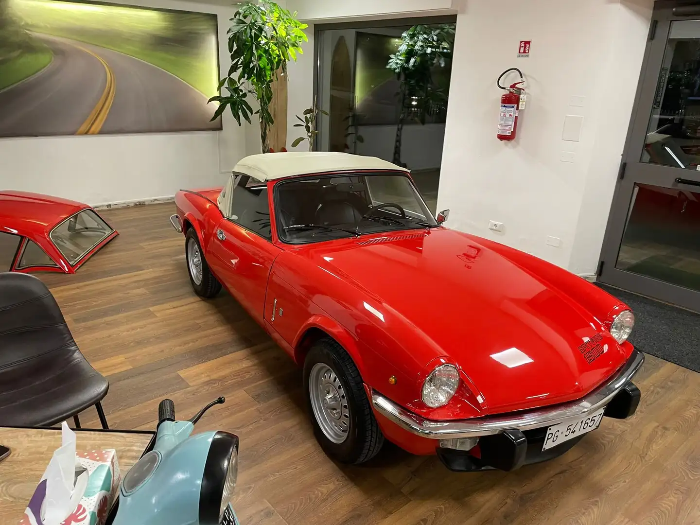 Triumph Spitfire Rosso - 1