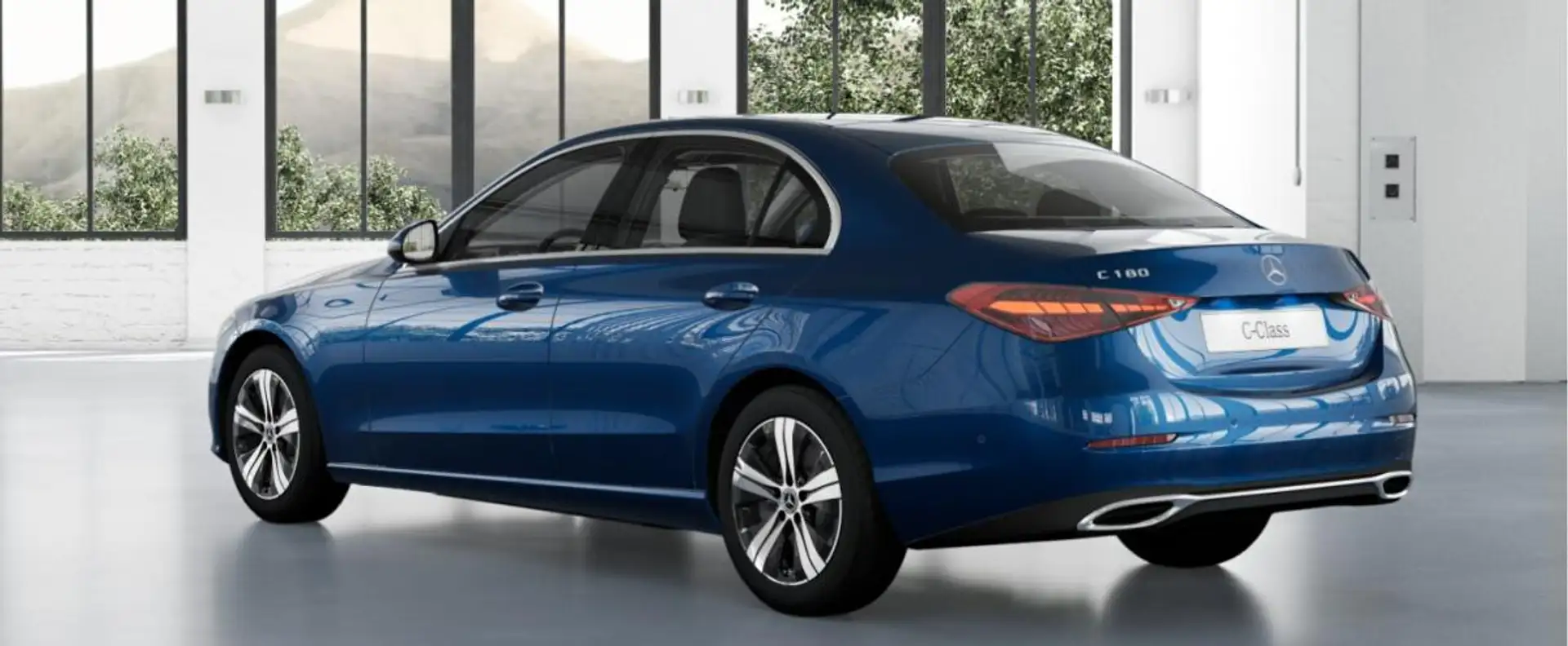 Mercedes-Benz C 180 Blau - 2