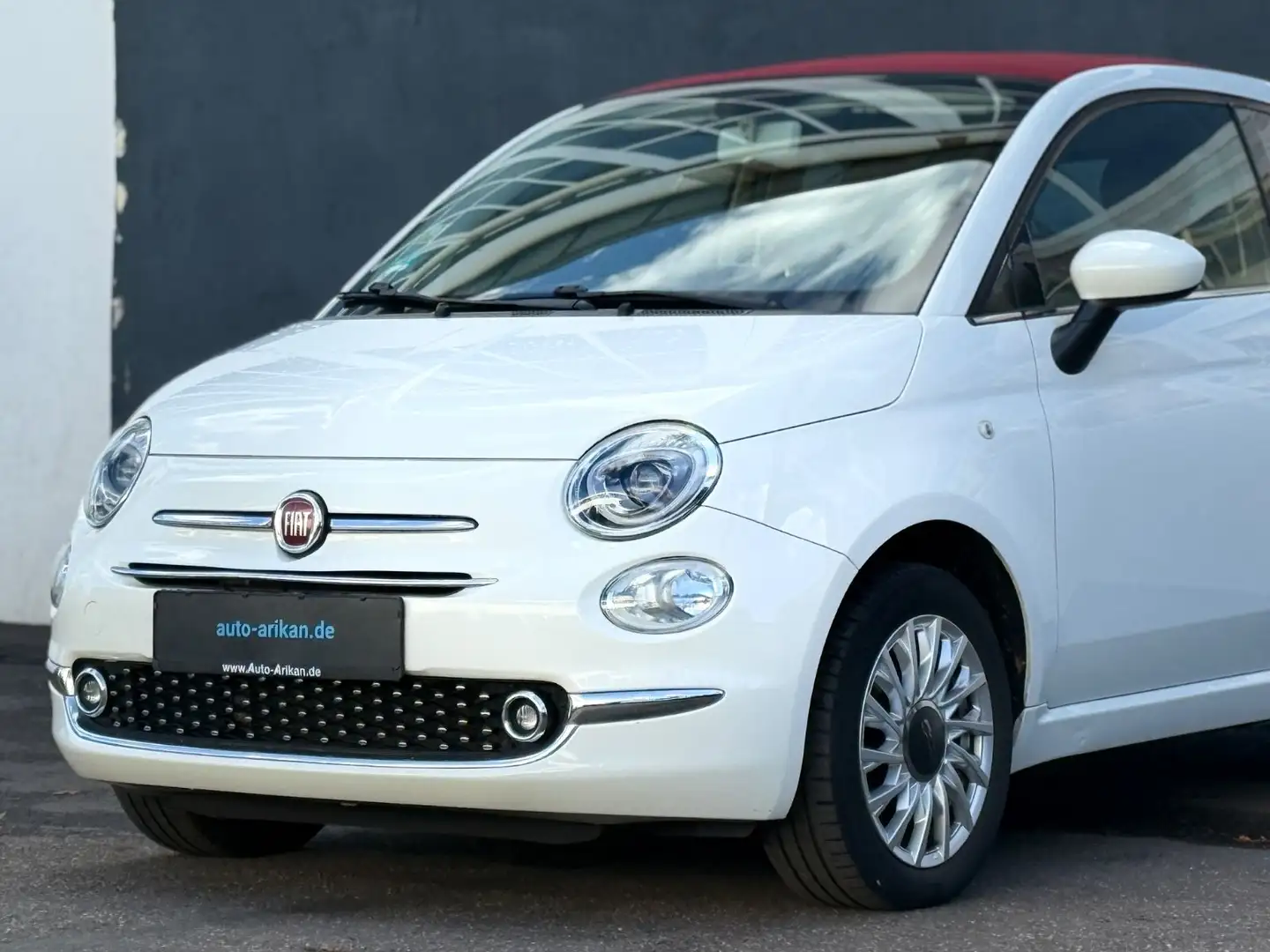 Fiat 500C Lounge Sehr Gepflegt 1.Hand PDC/ Weiß - 1
