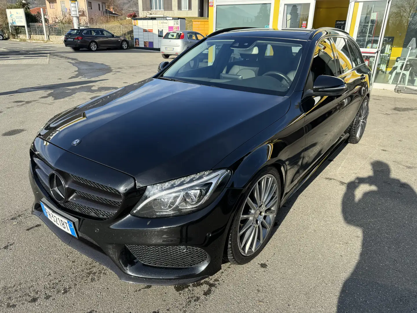 Mercedes-Benz C 220 SW d Sport Plus AMG Automatica navi pelle perfetta Nero - 1