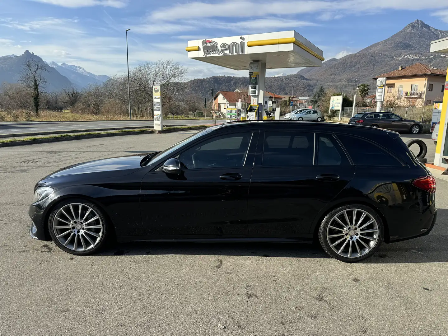 Mercedes-Benz C 220 SW d Sport Plus AMG Automatica navi pelle perfetta Nero - 2
