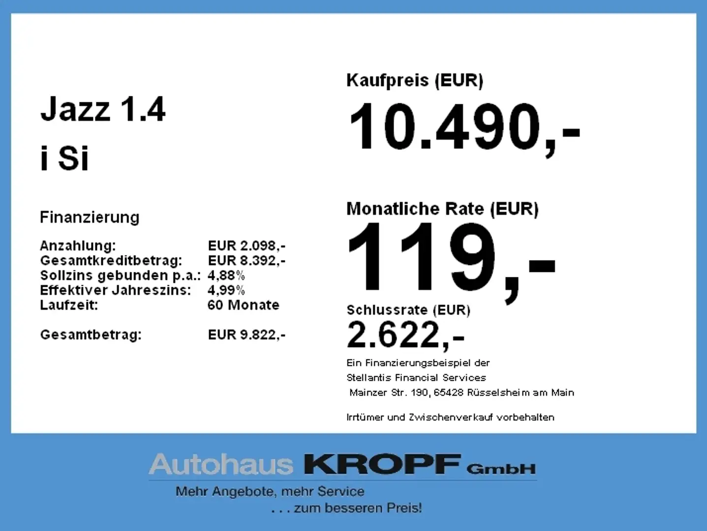 Honda Jazz 1.4 i Si KlimaA+Sportp.+Facelift Zilver - 2