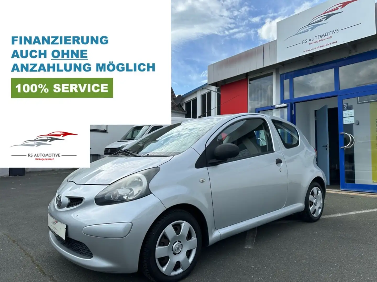 Toyota AYGO Basis*Allwetterr.*nur 87tkm*Garantie* Zilver - 1