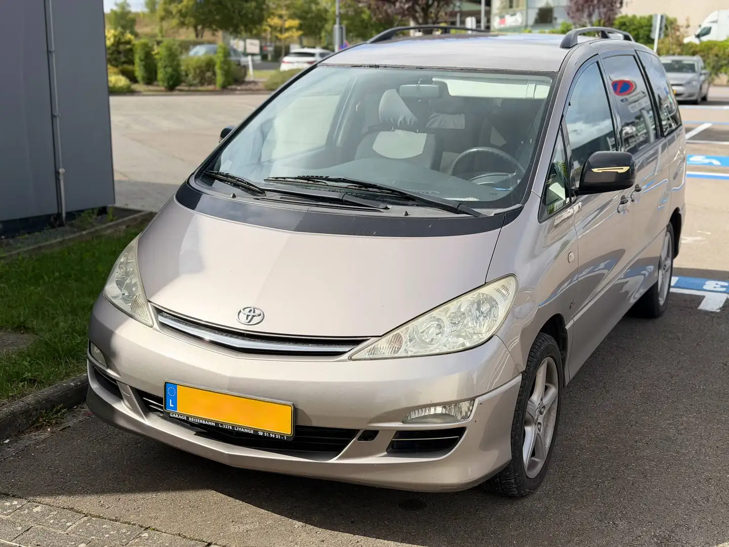 Toyota Previa Previa 2.0 D4d 116 7pl Beige - 2