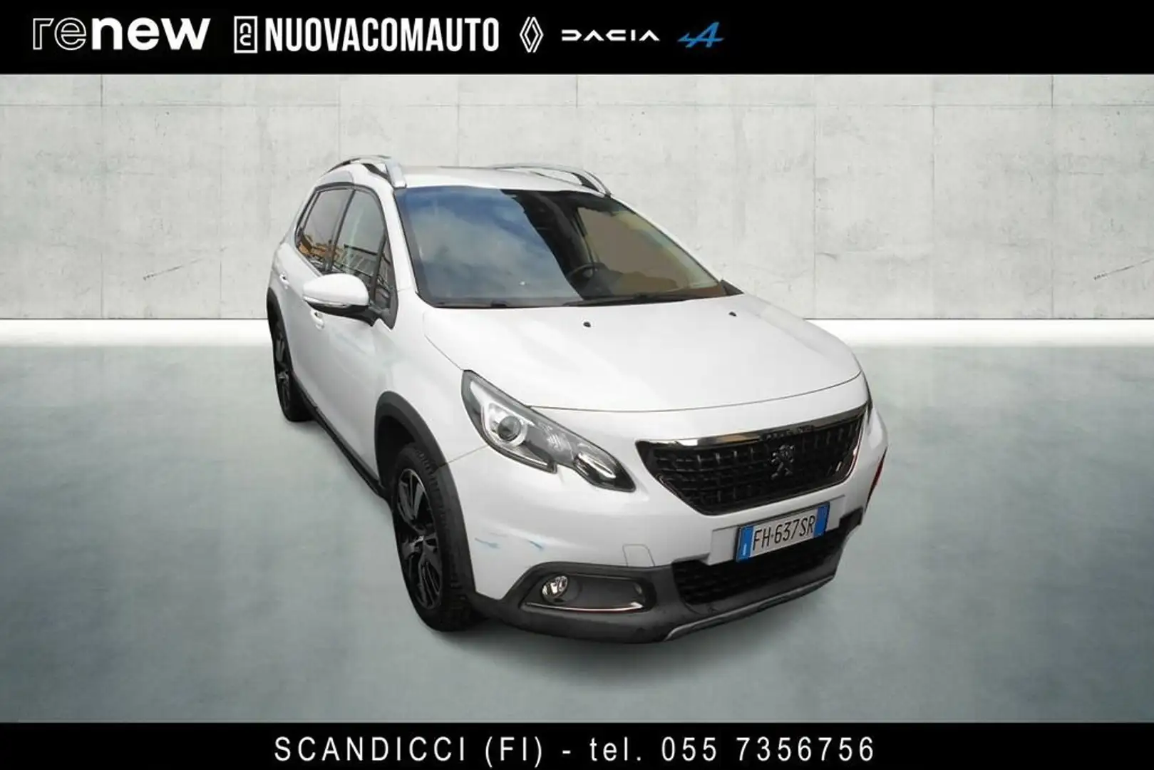 Peugeot 2008 1.6 bluehdi Allure s&s 120cv Blanc - 2