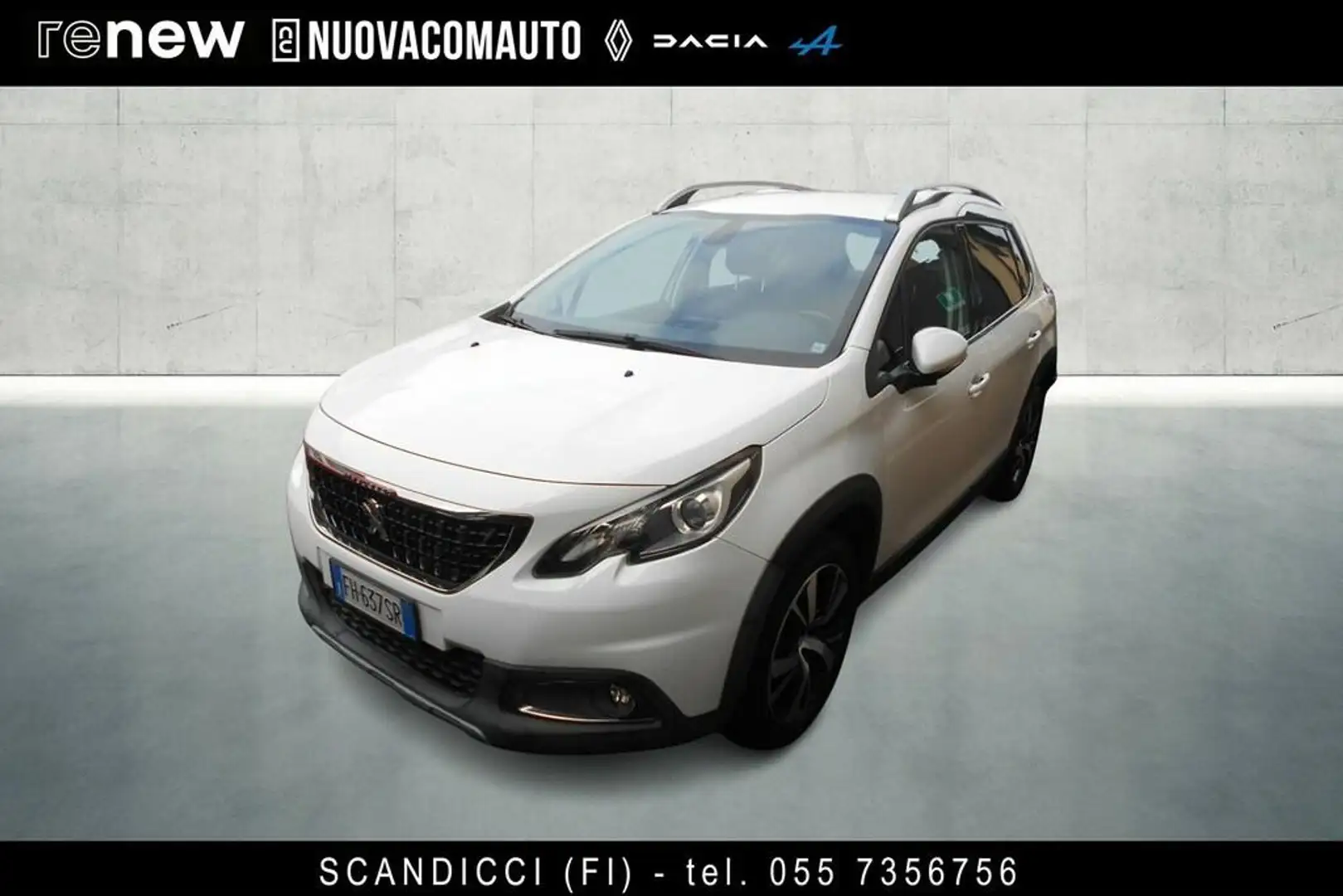 Peugeot 2008 1.6 bluehdi Allure s&s 120cv Blanc - 1