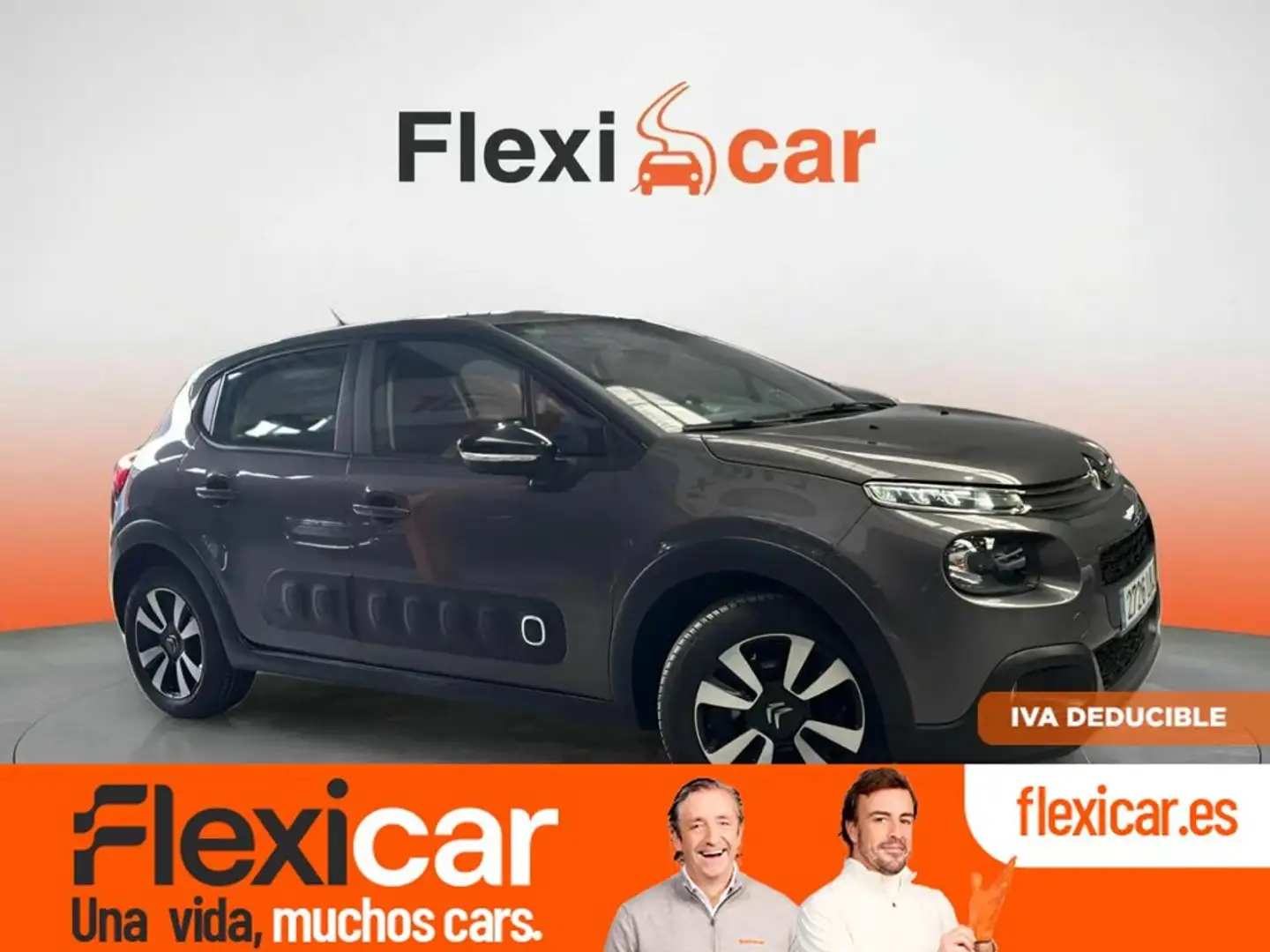 Citroen C3 PureTech 60KW (83CV) FEEL Gris - 1