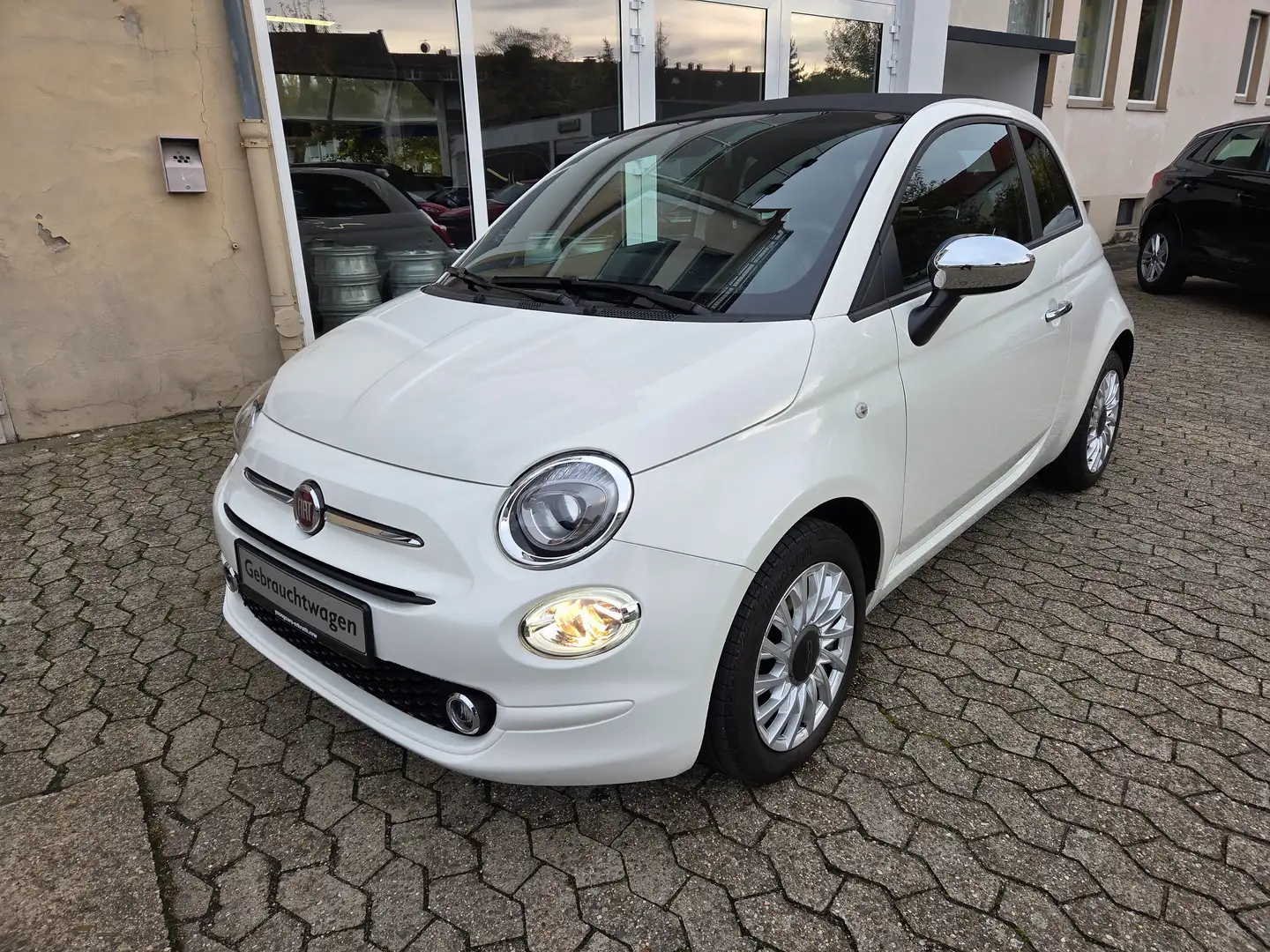 Fiat 500C NAVI TEMPOMAT PPS LINKSYSTEM Weiß - 1