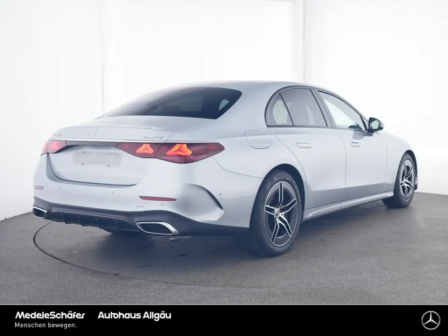 Mercedes-Benz E 450 E 450 d 4M AMG Night Premium Carbon LEDER NP100 Silber - 2