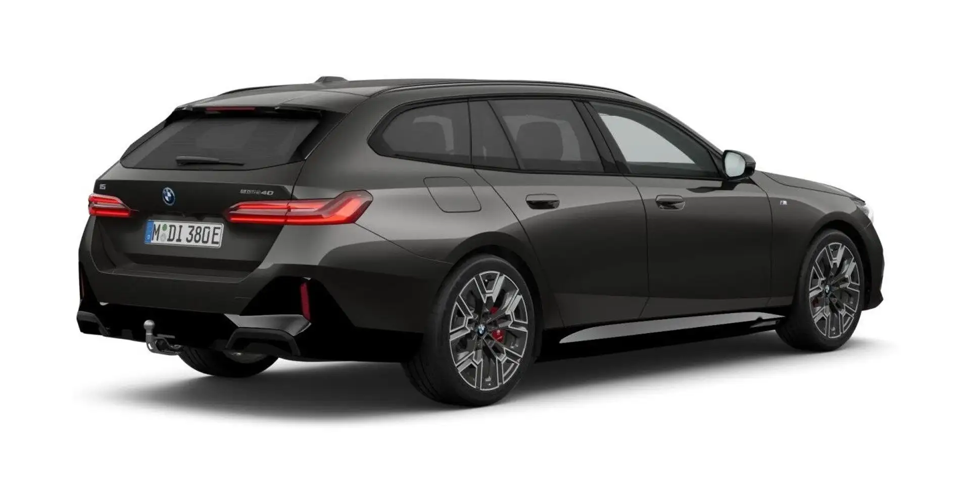 BMW i5 xDrive40 Touring ///M-Sport LED UPE 94.050 EUR Grijs - 2