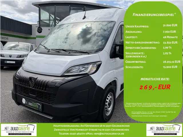 Peugeot Boxer Boxer 2.2 Diesel 140 3.5T L2H2 Autm.