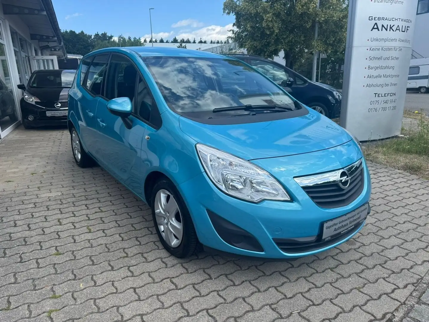 Opel Meriva Edition-Lückenlos Scheckheftgepflegt- Blau - 1