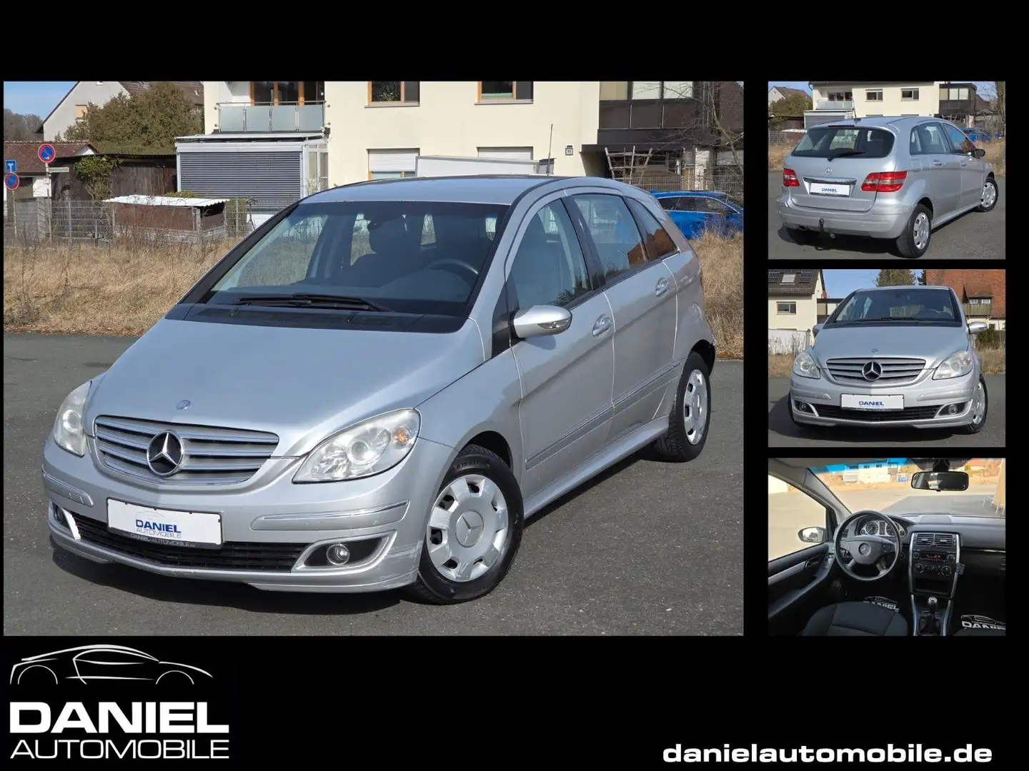Mercedes-Benz B 150 KLIMA + AHK + OHNE TÜV/AU Argintiu - 1