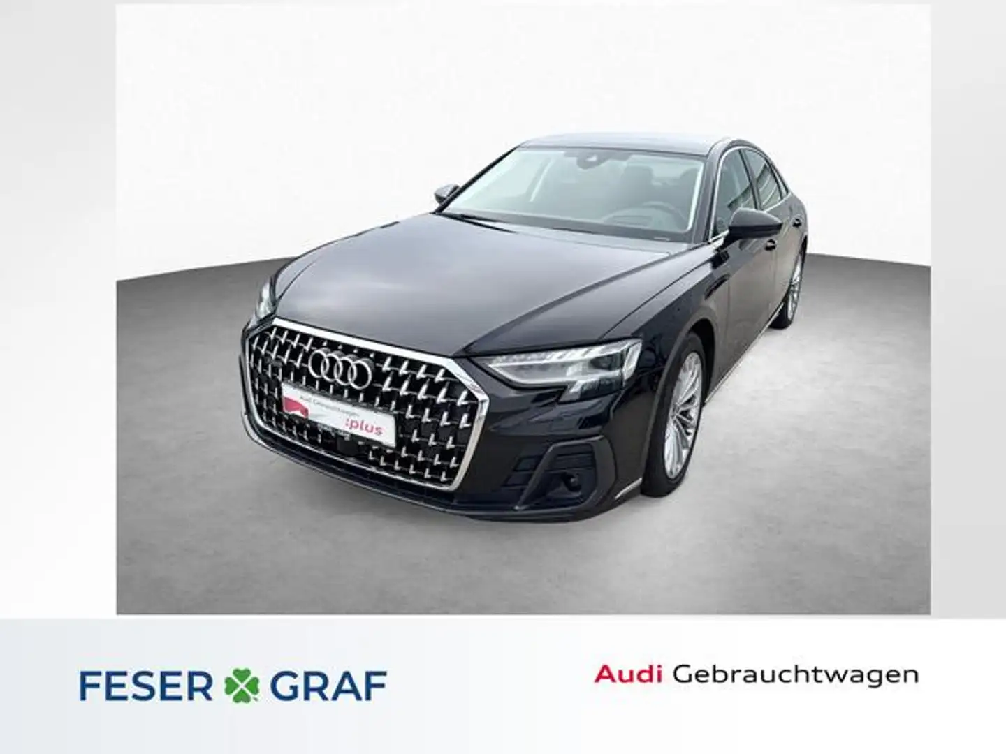 Audi A8 50 TDI qu. - PANO - MASSAGE - HD MATRIX - AHK Schwarz - 1