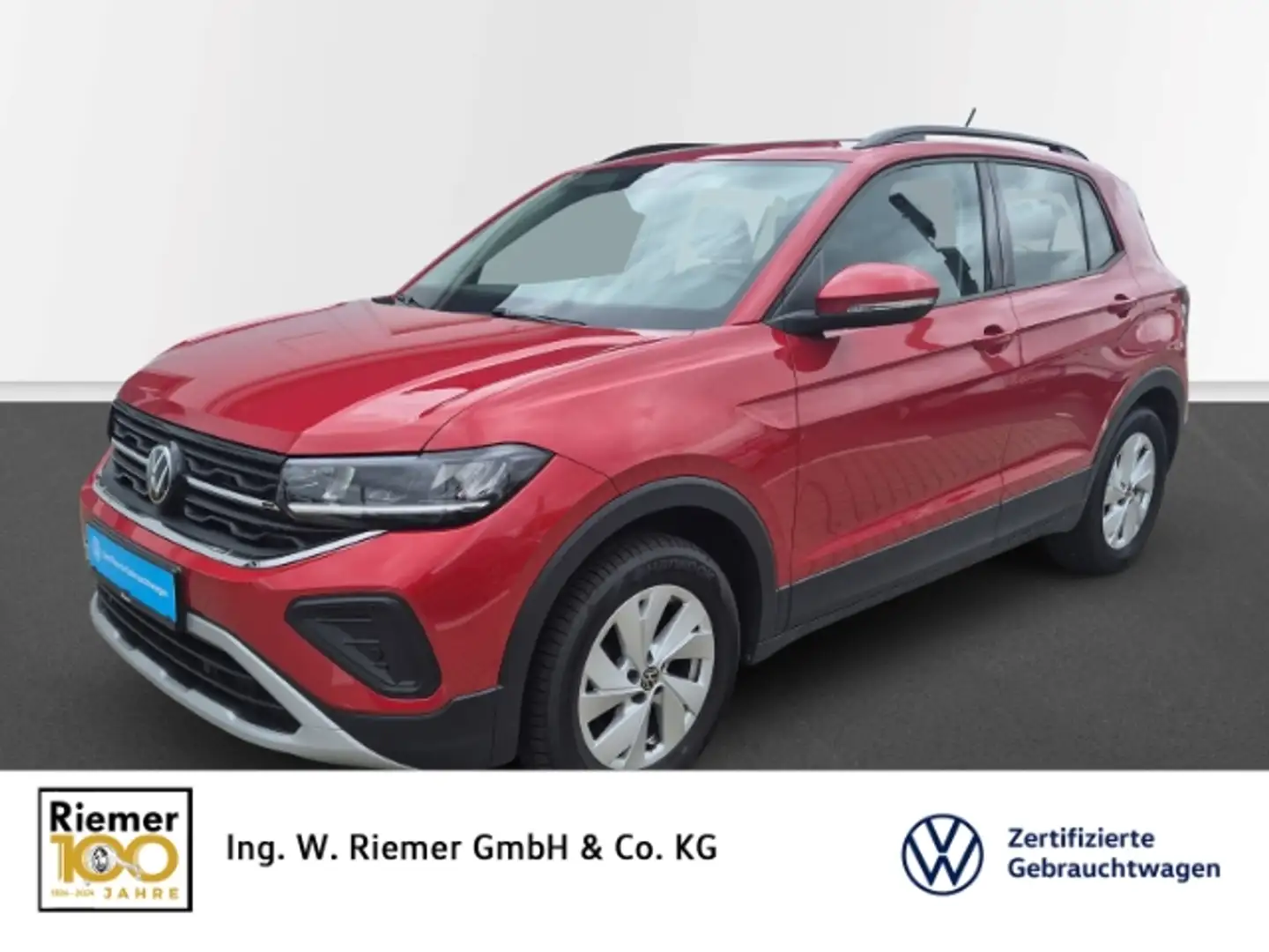 Volkswagen T-Cross 1.0 TSI Life IQDrive ACC Navi SHZ AppConnect Rosso - 1