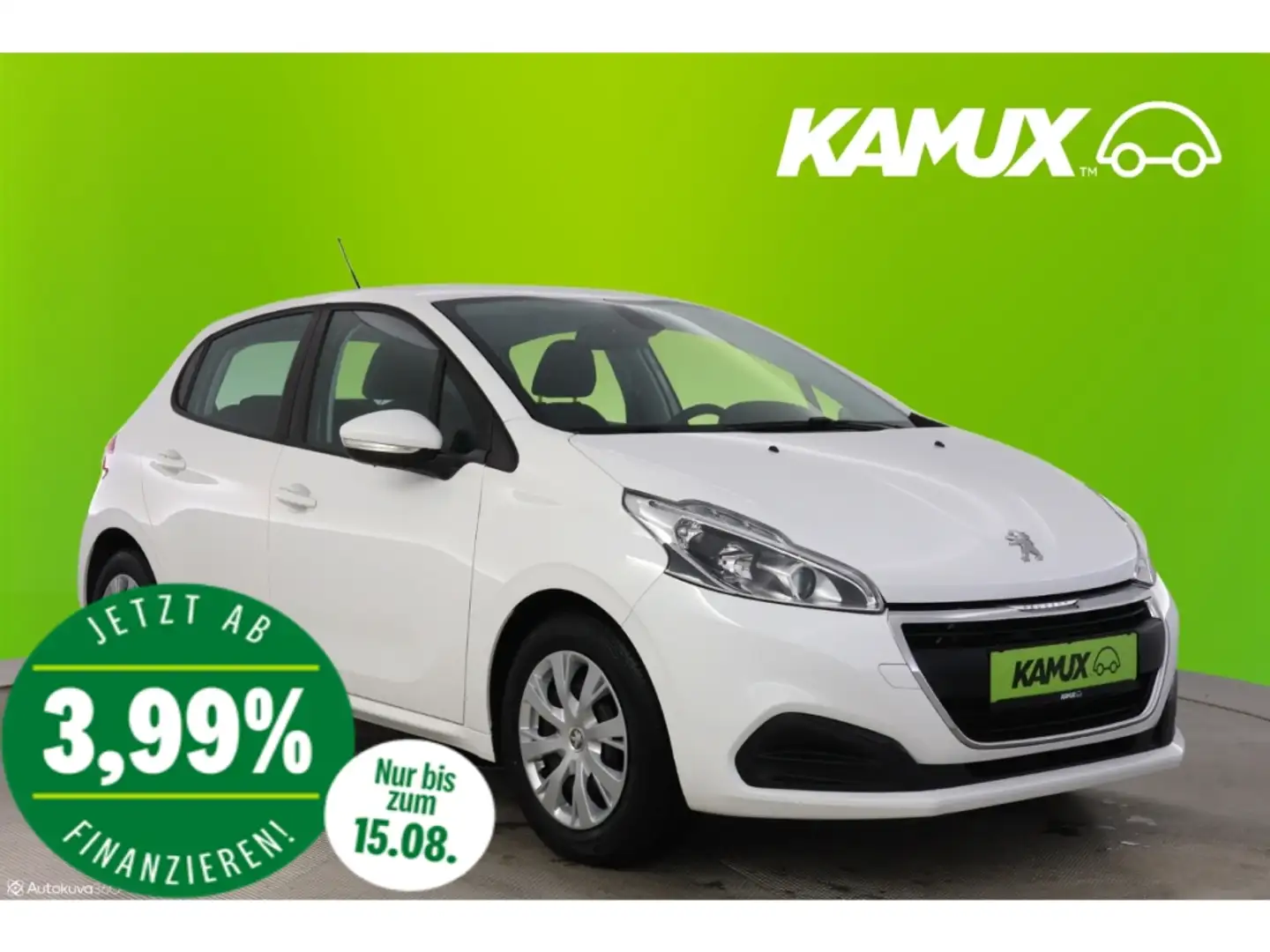 Peugeot 208 1.5BHDi 100 Active+NAVI+TEMPO+KLIMA Blanco - 1