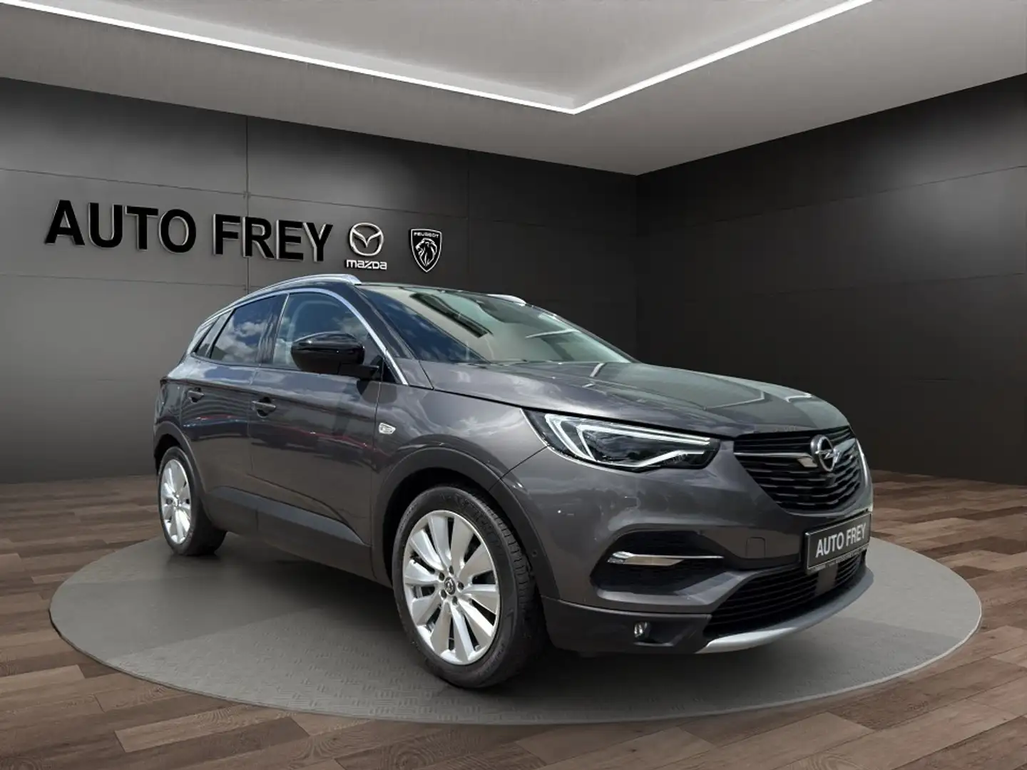 Opel Grandland X 180PS Ultimate 360°+KLIMA+NAVI+LED+ Grau - 1