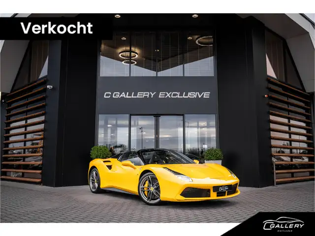 Ferrari 488 3.9 Spider HELE - Giallo Modena | Racing Seats | C