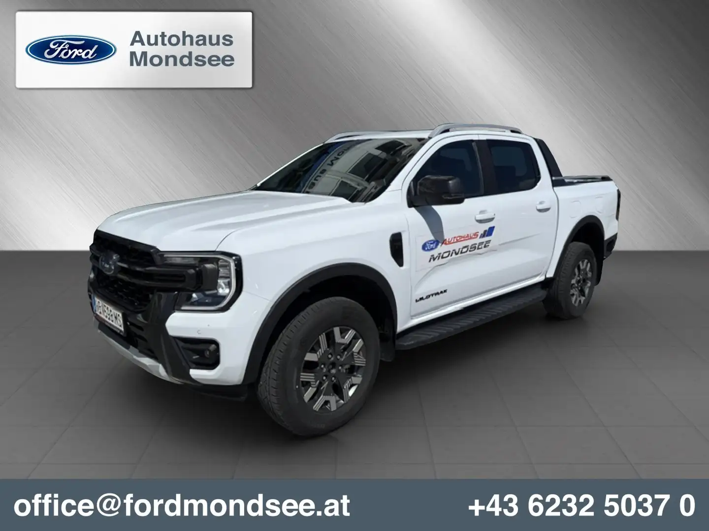 Ford Ranger Plug-in-Hybrid Wildtrak e-4WD Doppelkabine Weiß - 1