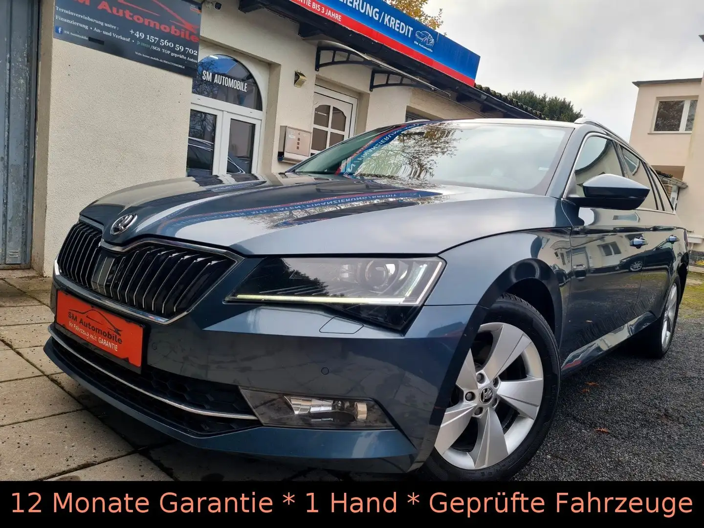 Skoda Superb 1.4 TSI 150 PS/ACC Distronic/LED/Kamera Grau - 1